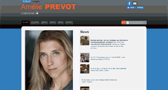 Desktop Screenshot of amelieprevot.com