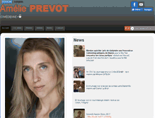 Tablet Screenshot of amelieprevot.com